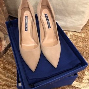 Stuart Weitzman Nude Pumps Leigh 95